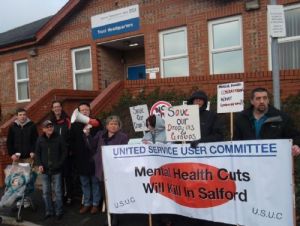 Salford Protest