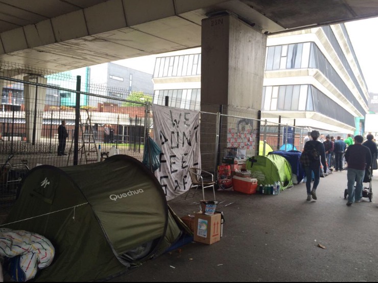 homelesscamp Manchester